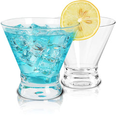 Martini Glasses Set of 2 8 Oz