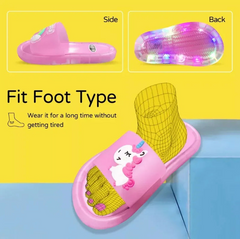 Unicorn Slippers with LED for children multivariant
