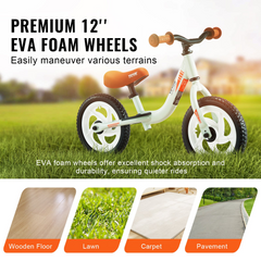 VEVOR Toddler Balance Bike, 12"