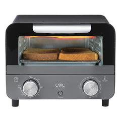 Mini Toaster Oven: 600W Power Precision Timer Auto Shutoff
