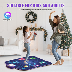 VEVOR Dance Mat for Kids Dance Pad Toy with Wireless Bluetooth