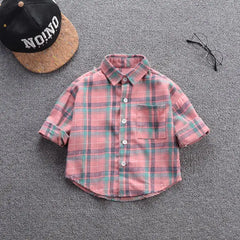 Pure Cotton Thin Spring and Autumn Kids' Clothing