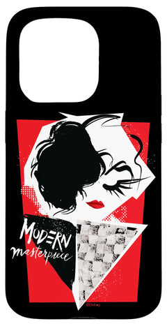 iPhone 15 Pro Disney Cruella Modern Masterpiece Collage Case