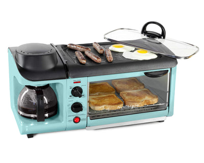3-in-1 Breakfast Station - Aqua