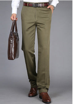 Slim Fit Straight Leg Pants