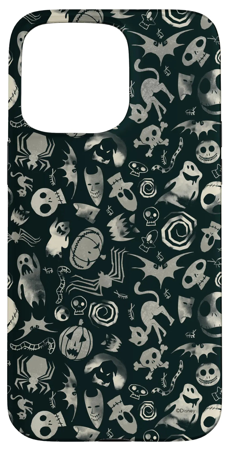 iPhone 15 Pro Max Disney The Nightmare Before Christmas Black Case