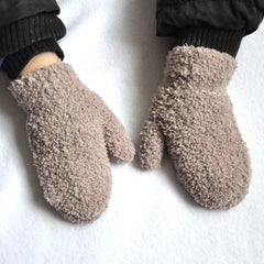Warm Plush Thick Winter Gloves 