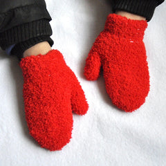 Warm Plush Thick Winter Gloves 