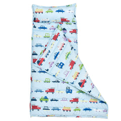 Cars Toddler Nap Mat Set with Removable Pillow