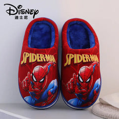 Disney Boys' Slippers - Anti-Slip Indoor Cotton Shoes