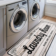 Laundry Room Rug Runner 24"X72" Non Slip