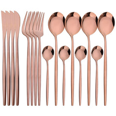 16Pcs Dinnerware Cutlery Set