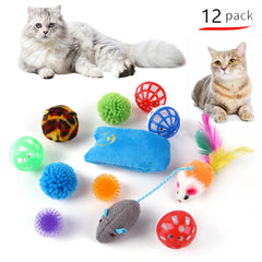 Variety Cat Toy Combination 20 Piece Set