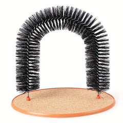 Cat Toy Rubbing Brush with Scratching Pad Toy for Cats pet