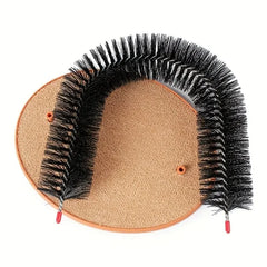 Cat Toy Rubbing Brush with Scratching Pad Toy for Cats pet