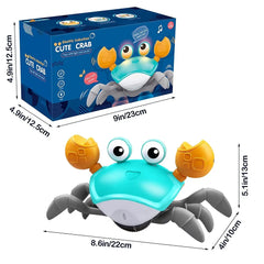 Scuttle Pal - The Animated Crab Companion for Active Tots