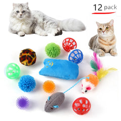 Variety Cat Toy Combination 20 Piece Set
