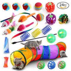 Variety Cat Toy Combination 20 Piece Set