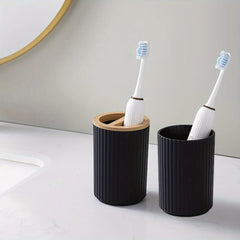 6 Piece Bathroom Set With Trash Can