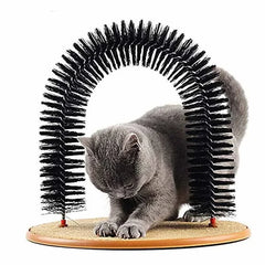 Cat Toy Rubbing Brush with Scratching Pad Toy for Cats pet