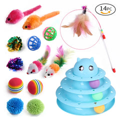 Variety Cat Toy Combination 20 Piece Set