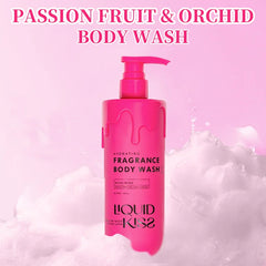 LIQUID KISS Relief Body Wash for Women 3 Pcs 16 Oz