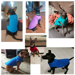 Warm Fleece Dogs Clothes