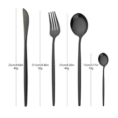 16Pcs Dinnerware Cutlery Set
