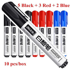 10 Pens/Box Whiteboard Marker Pen