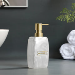 Bathroom Accessories White Pearl Countertop Accessory Set