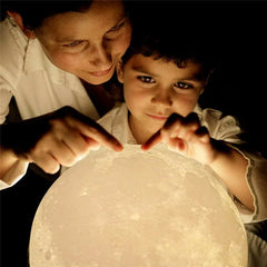 Rechargeable 3D Print Moon Lamp