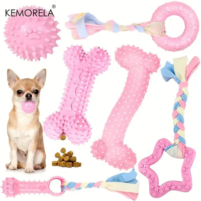 6 PCS Dog Chew Toys
