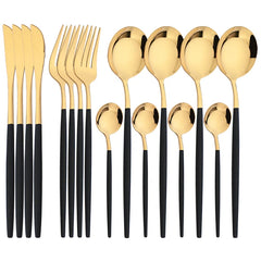16Pcs Dinnerware Cutlery Set