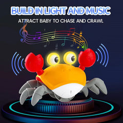 Scuttle Pal - The Animated Crab Companion for Active Tots