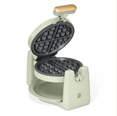 Rotating Belgian Waffle Maker, Sage Green by Drew Barrymore