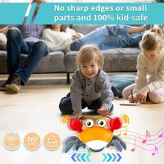 Scuttle Pal - The Animated Crab Companion for Active Tots