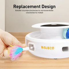 2 in 1 Smart Electronic Interactive Pet Toy pet