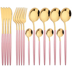 16Pcs Dinnerware Cutlery Set