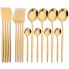 16Pcs Dinnerware Cutlery Set