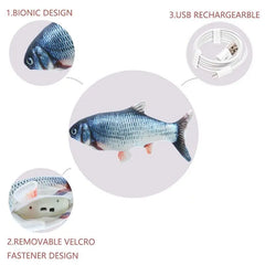 USB Charging Electric Floppy Simulation Fish
