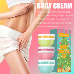 3-piece body cream