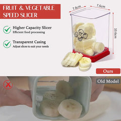Speed Cup Slicer with Push Plate