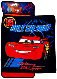 Disney Cars Toddler Rolled Nap Mat Rule The Road