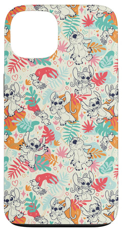 iPhone 13 Disney Lilo & Stitch Patterns (Stitch & Angel) Case