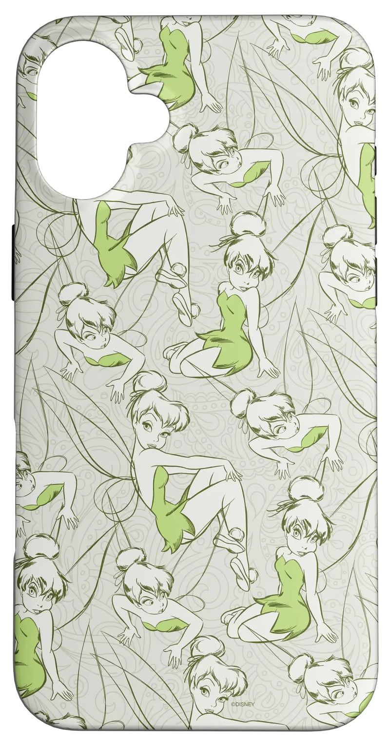 iPhone 16 Plus Disney Peter Pan Tinker Bell Study Case