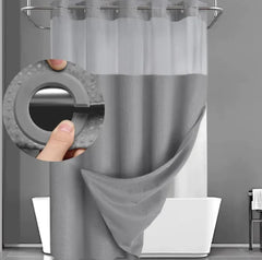 Double-Layer Shower Curtain Set