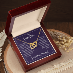 Interlocking Hearts Necklace -Soul Sister