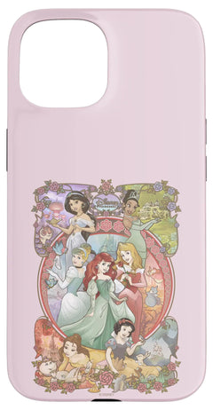 iPhone 15 Disney Princess Group Shot Artistic Case