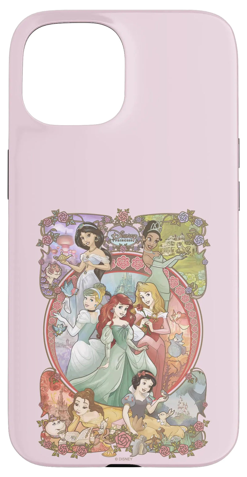 iPhone 15 Disney Princess Group Shot Artistic Case