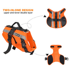 Tailup Pet Training Gear for Dogs - Cooling Life Jacket